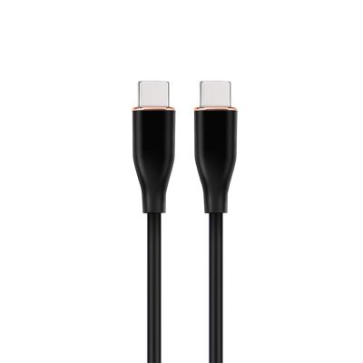 GEMBIRD USB TYPE-C POWER DELIVERY (PD) CABLE 60 W, "PREMIUM SILICON", SILICONE BRAID, 1.5 M, BLACK