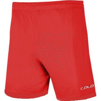 Colo Native Men volleyball shorts red (100% cotton)