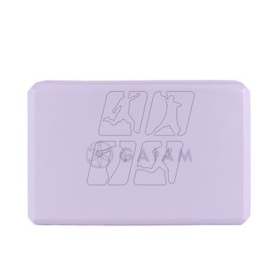 8. GAIAM Lilac Point 63748 foam Yoga Cube