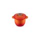 2. Le Creuset 41110180900460 COCOTTE pot 18 CM red