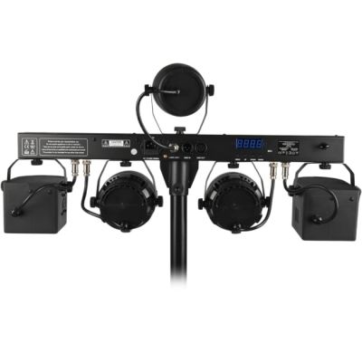 12. LIGHT4ME multi-effect LED PAR DERBY LASER BEAM