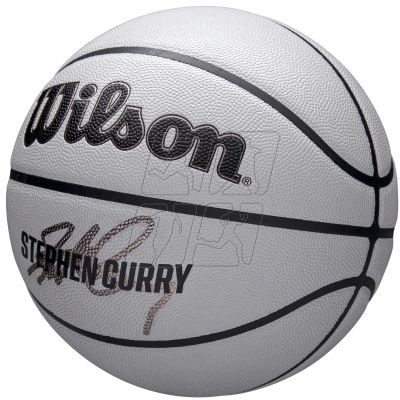 3. Wilson NBA Player Icon Uv Bskt Curry Basketball Ball WZ4030601XB