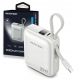 Vention 10000mAh 35W PD Power Bank with Built-in USB-C Cable Beige