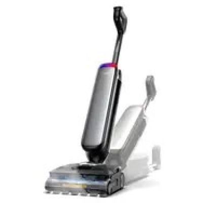 3. Tineco Floor One S9 Artist Steam Pro Upright Vacuum Cleaner Battery Wet and Dry Bagless Black, Silver
