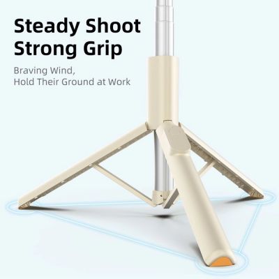 9. Selfie Stick Tech-Protect L09S with tripod - beige