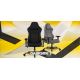 20. HATOR Darkside 3M Fabric Universal Gaming Chair Gray