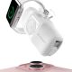 5. Wozinsky WF16-YCS 5000mAh 15W USB-C Mini Power Bank with Built-in USB-C Cable and Apple Watch Charger - White