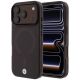BMW Sign Frosted IML & Metal Logo MagSafe Case for iPhone 18 Pro Max / 17 Pro Max - Burgundy