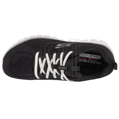 3. Skechers Graceful - Get Connected 12615W-BKW Black 36
