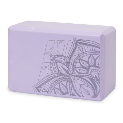 4. GAIAM Lilac Point 63748 foam Yoga Cube