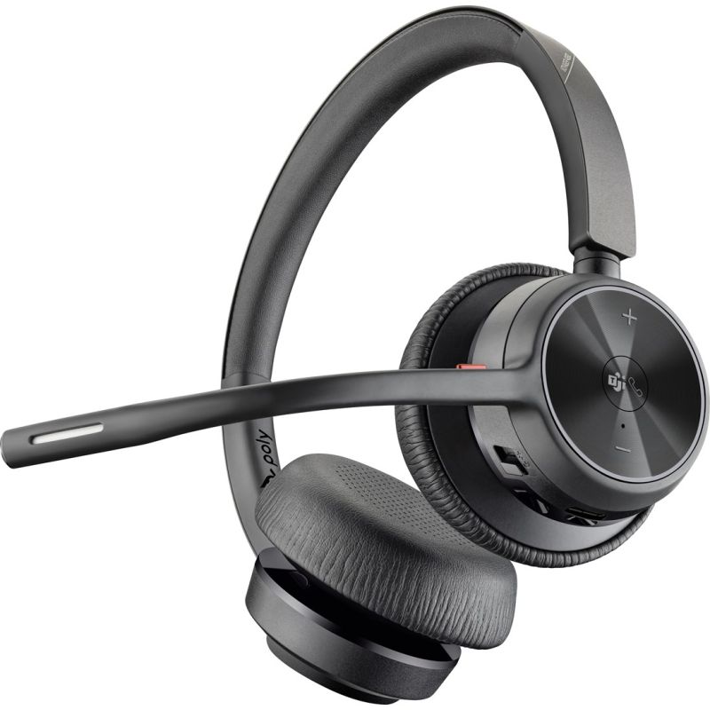79. POLY Voyager 4320 Microsoft Teams Certified USB-C Headset + BT700 Adapter