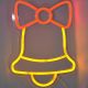2. NEON LAMP BELL FIGURINE