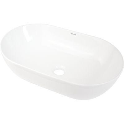 Deante PEONIA CDE_6U5S White Countertop Ceramic Washbasin