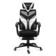 8. Huzaro Combat 5.0 White Gaming Chair