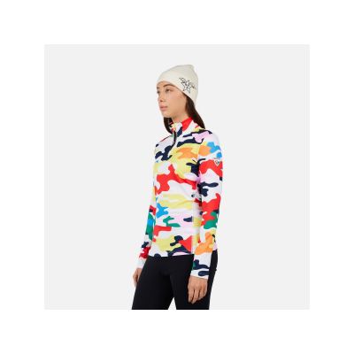 4. ROSSIGNOL W JCC BOOSTER HZ women's sweatshirt multicolor