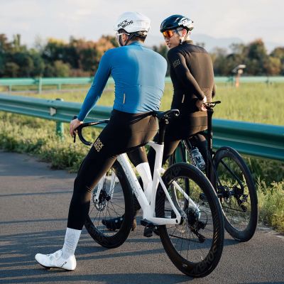 10. Rockbros YDCK012-1 Long Fleece Bib Tights with Pad Size XXL - Black