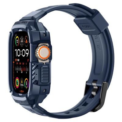 8. Spigen Rugged Armor Pro Case for Apple Watch Ultra 1 / 2 (49mm) - Navy Blue