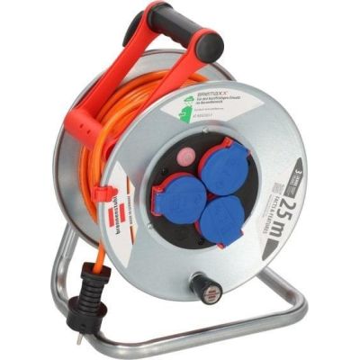 6. Brennenstuhl 1198740 reel 3 x network socket 25 m