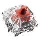 Glorious Fox Ultralight Switches, Mechanical, 5-Pin, Linear, MX-Stem, 30g - Lubricated, 110 pcs