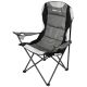 3. LUX FOLDING CAMPING CHAIR 60X60X105CM GREY-BLACK