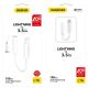 5. Dudao audio adapter headphone adapter from Lightning to 3.5 mm mini jack white (L16i white)