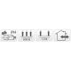 5. CHRISTMAS TREE LIGHTS 720 LED WARM WHITE LIGHT CHAIN