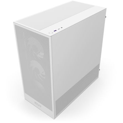 14. NZXT H5 Flow RGB Midi Tower White