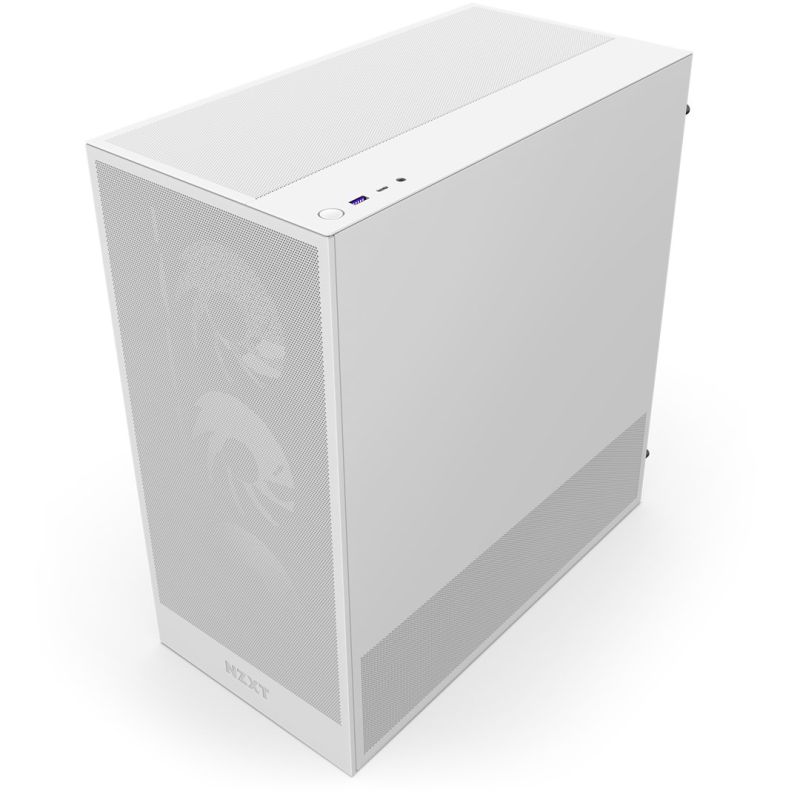 14. NZXT H5 Flow RGB Midi Tower White