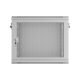 13. Lanberg 19" 9U 600X450 gray wall-mounted rack cabinet with perforated doors (flat pack)