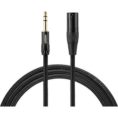 2. Warm Audio PREM-XLRM-TRSM-6 Audio Cable 1.8m XLR 6.35mm TRS Black