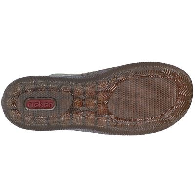 6. Rieker N2401-54 comfortable green women's shoes