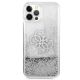 3. Guess GUHCP12LLG4GSI iPhone 12 Pro Max 6.7" silver/silver hardcase 4G Big Liquid Glitter