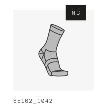 POC Cadence Road Long Sock Cycling Socks Gray