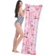 INFLATABLE MATTRESS FLOWERS 174x59x18CM 33258 PINK