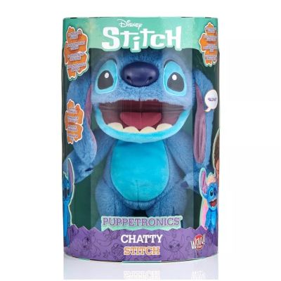 2. Wow! Stuff Disney Real FX Chatty Stitch Interactive Plush Toy (DIS-1025-01)