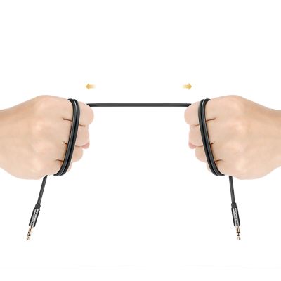 11. Ugreen AV119 10733 audio cable mini jack 3.5mm / mini jack 3.5mm 1m - black