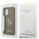 8. Guess Silicone Big 4G Script Case for iPhone 17 - Brown