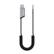 SAVIO TRANSMITER AUX, USB, BLUETOOTH 5.3, HANDS-FREE FUNCTION, TR-16
