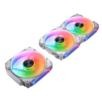 8. COUGAR CF-APR12HW-RGB Computer Case Fan 12 cm White 1 pc.