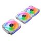 8. COUGAR CF-APR12HW-RGB Computer Case Fan 12 cm White 1 pc.