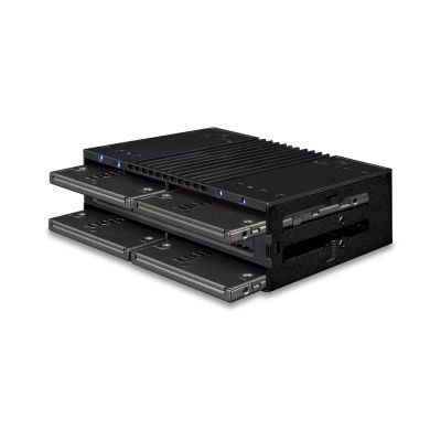 9. Icy Dock MB024SP-B Hard Drive Enclosure Black