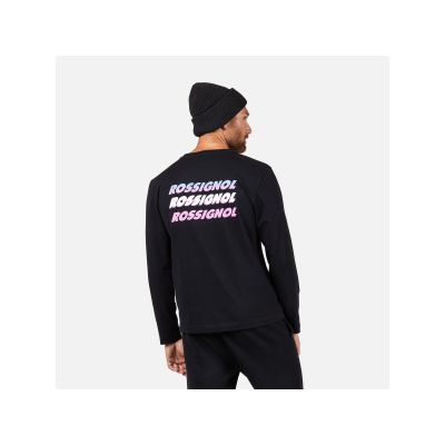 3. ROSSIGNOL Men's Long Sleeve Tee Black