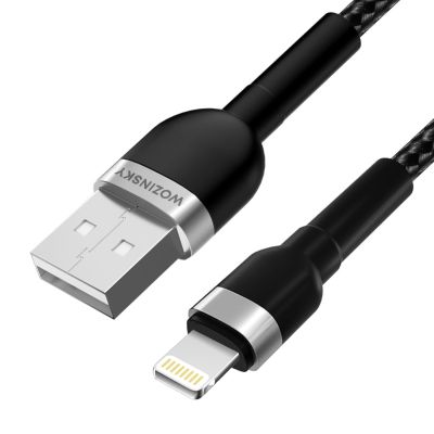 4. Wozinsky WNBAL1 USB-A / Lightning 2.4A cable 1 m - black
