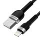 4. Wozinsky WNBAL1 USB-A / Lightning 2.4A cable 1 m - black