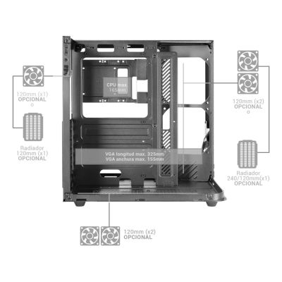 5. TACENS MARS MC-INFINIOLITE ATX-case