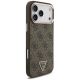 4. Guess 4G Triangle Logo MagSafe Case for iPhone 17 Pro Max / 18 Pro Max - Brown