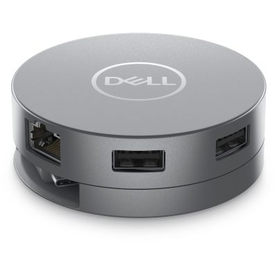 3. DELL DA305 Wired USB 3.2 Gen 2 (3.1 Gen 2) Type-C Silver