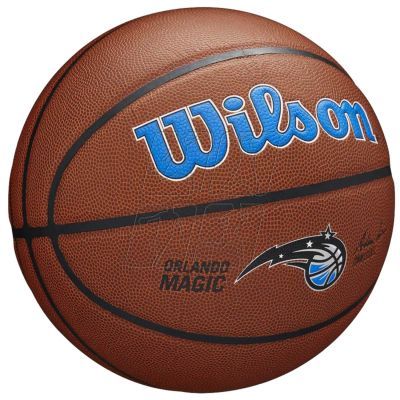 6. Basketball Wilson Team Alliance Orlando Magic Ball WTB3100XBORL