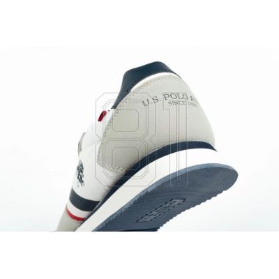 8. US Polo ASSN trainers. M NOBIL006-WHI