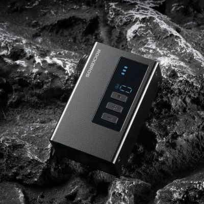 4. Rockbros AS240 PRO Cordless Pump 120 psi Compressor 420mAh - Black